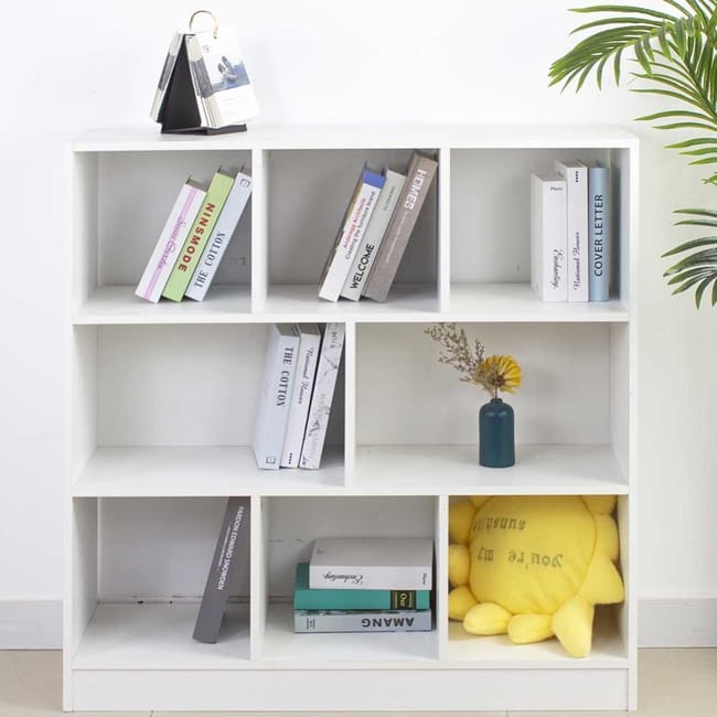 BAKAJI Libreria 8 Vani Cubo - Design Moderno Per Casa E Ufficio - Foto 1