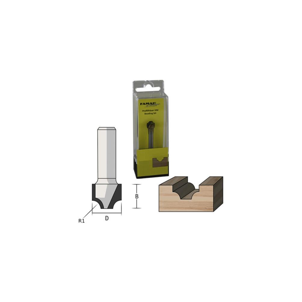 ENT Dakgootfrees HM R4.76 kolf 8mm 7912581