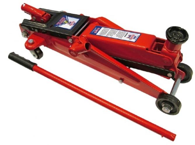 Rodcraft RH201 - Cric A Carrello Idraulico In Alluminio Da 2 Tonnellate, Altezza 85-460 Mm, Compatto E Smontabile