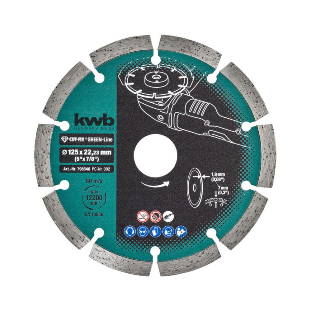 Disco Diamantato 125mm Per Granito E Marmo - Doppio Lato M14 - Foto 11