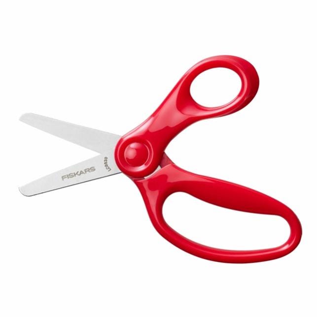 Safety Forbici Retta Punta Tonda 16cm - Forbici Mediche Sicure per Uso Professionale Safety Forbici Retta Punta Tonda 16cm - Forbici Mediche Sicure per Uso Professionale