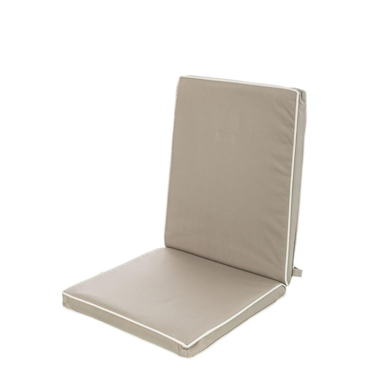 Cuscino per sedia da giardino 40x40x4cm set di 4, cuscino di seduta