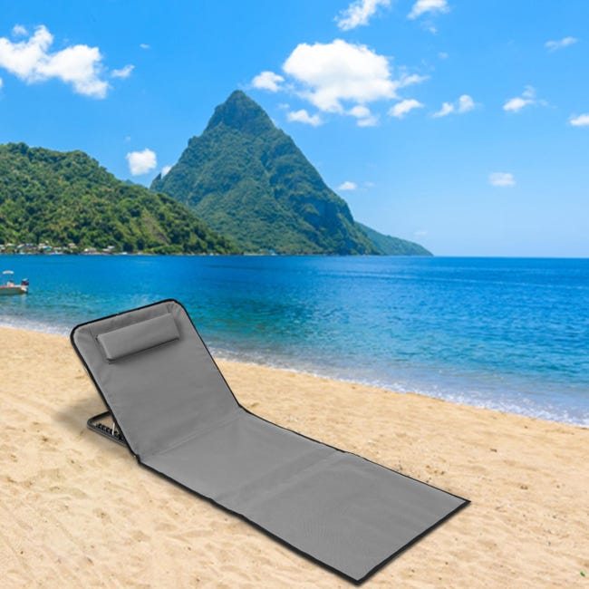 Tapis De Plage Imperméable Portable – 150x200 Cm, Pliable, Pour Pique-nique, Camping, Extérieur
