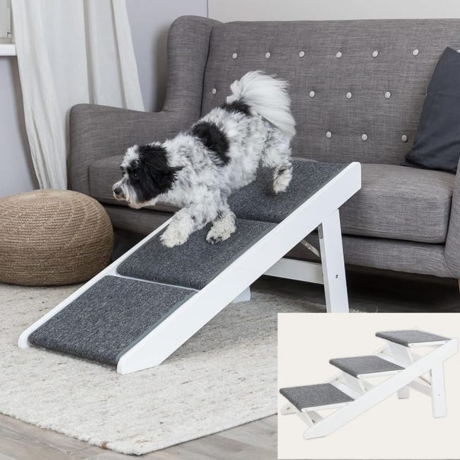 Trixie rampe pour chien avec marches pliantes 44x46x106 cm TRIXIE