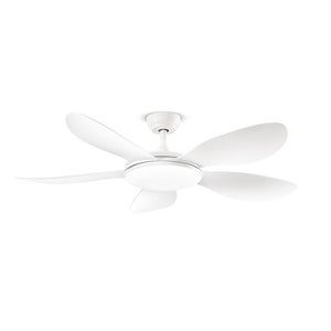 WIND RATTAN - Ventilatore da Soffitto 40W Silenzioso Ø132cm