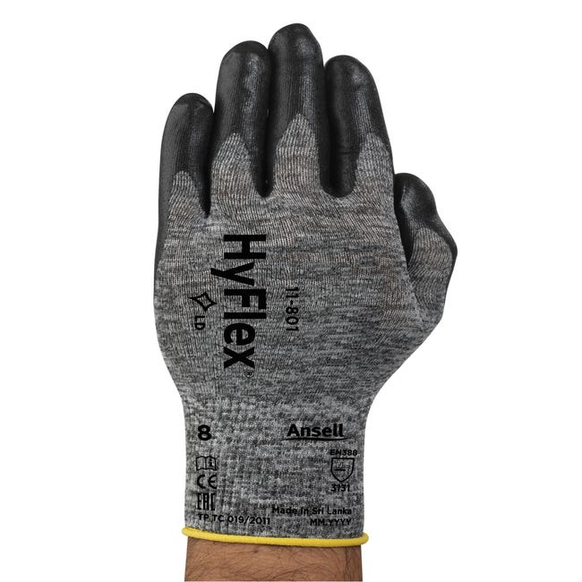 6 paires de gants d'opération universels gants résistants à l'usure gants  de protection des