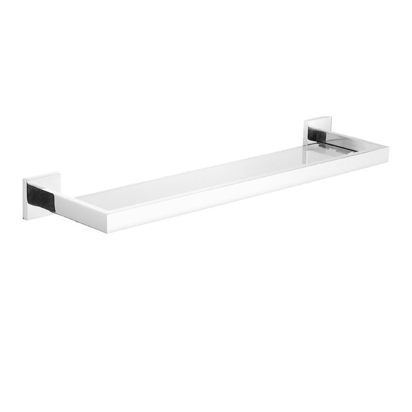 Mensola A Muro | Pannelli A Mensola Vetro Trasparente 30 X 10 Cm Per Cucine E Bagni 2pcs 97389706