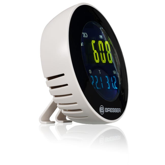 Medidor de calidad aire profesional: Termómetro Higrómetro CO2 %
