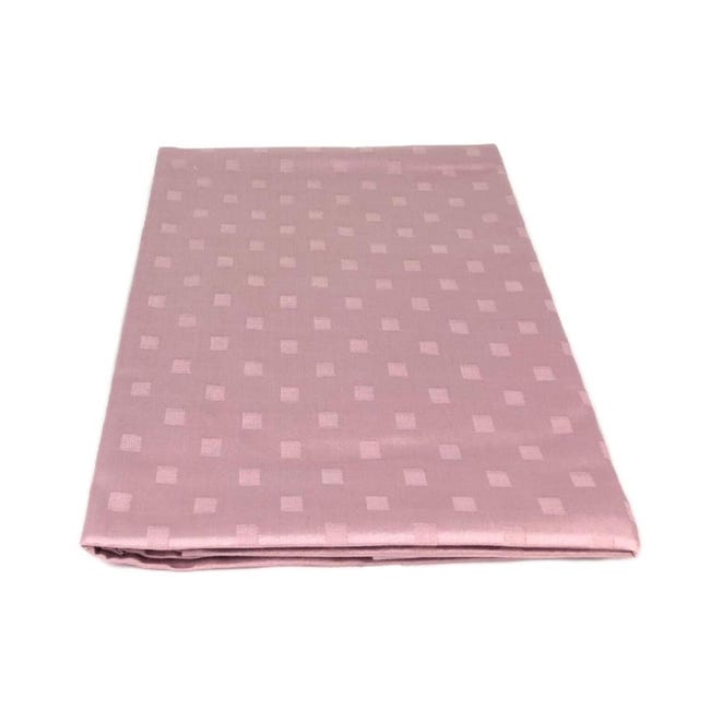 Tovaglia Natalizia Maestri Cotonieri 100% Cotone, Gobelin Con Paesaggio E Babbo Natale, Glitter, 12 Posti 140x240 Cm