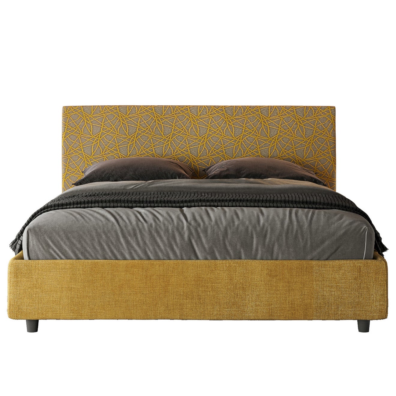Cama sin somier acolchada 160x210 tejido norris 08 era 06 arla