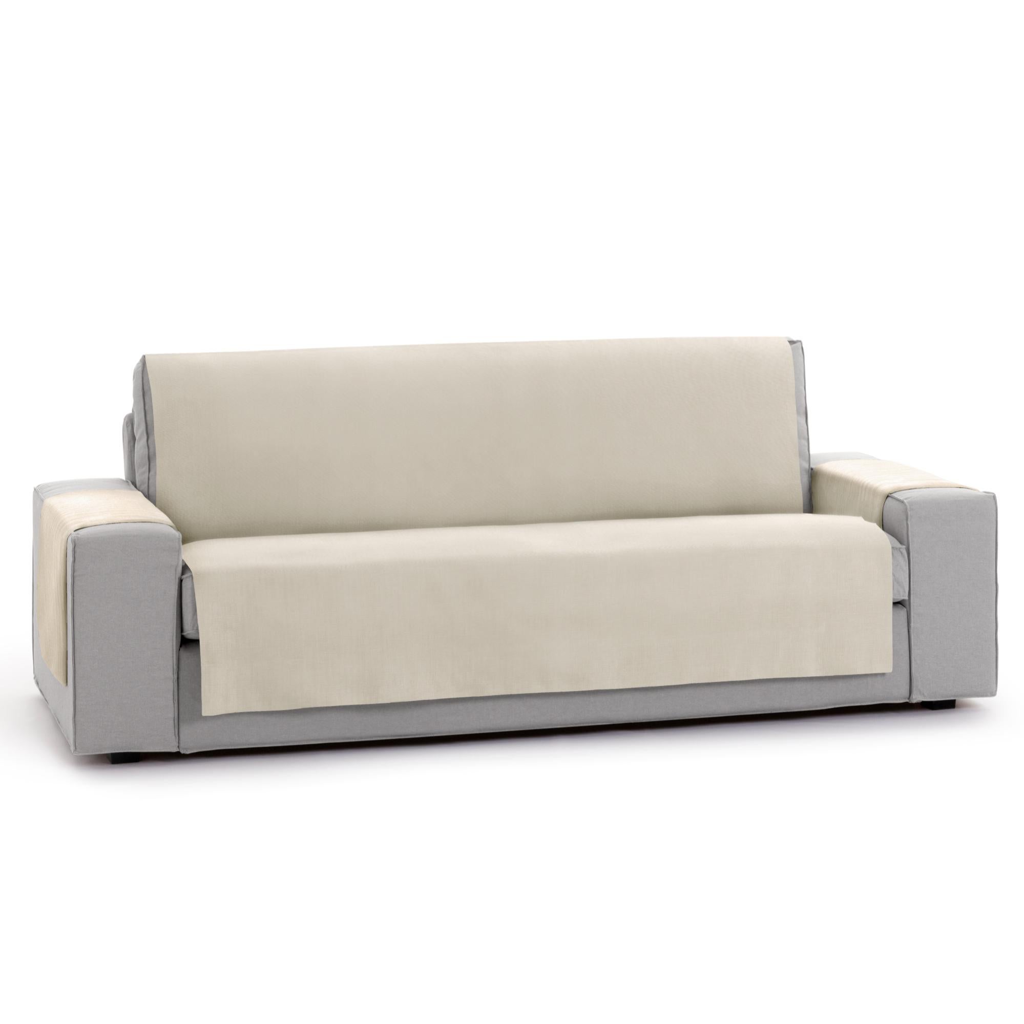 Housse De Canapé Imperméable Catalonia Classy – Lavable, Protection Lit, Taupe/gris, 203x152 Cm