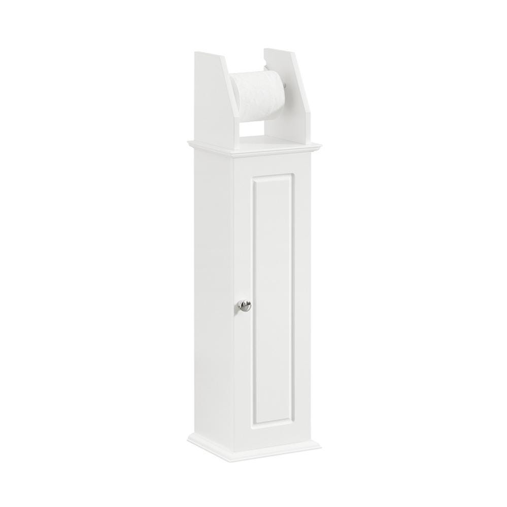 SoBuy Porte Papier Toilette Vertical, étroit, Meuble WC, Support