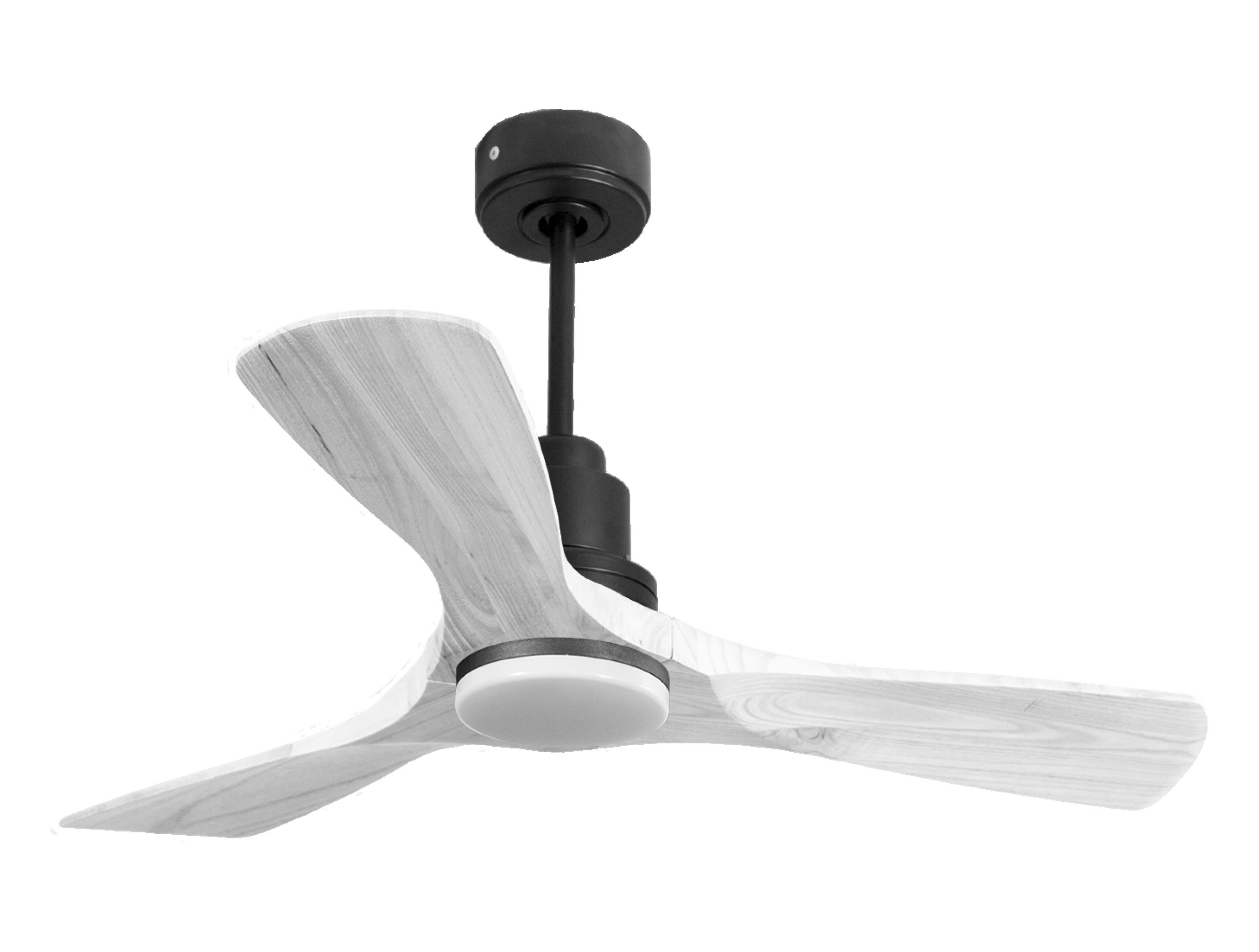 Ventilador de techo. Desestratificador de aire de gran tamaño. Negro. 274  cm. Klassfan