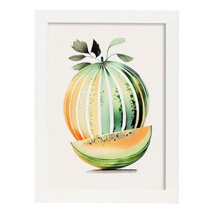 Nacnic Nettarina Poster In Stile Acquerello Di Frutta Sfondo Bianco Stampe  Artistiche Per La Decorazione Modello A3 Con Cornici Nere