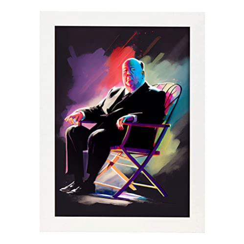 SXKJ Ragazzo che legge all'elefante della tela di canapa Pittura Zen Poster e stampe Wall Art Animali Immagini per soggiorno Home Art Decor 40x80cm Senza cornice