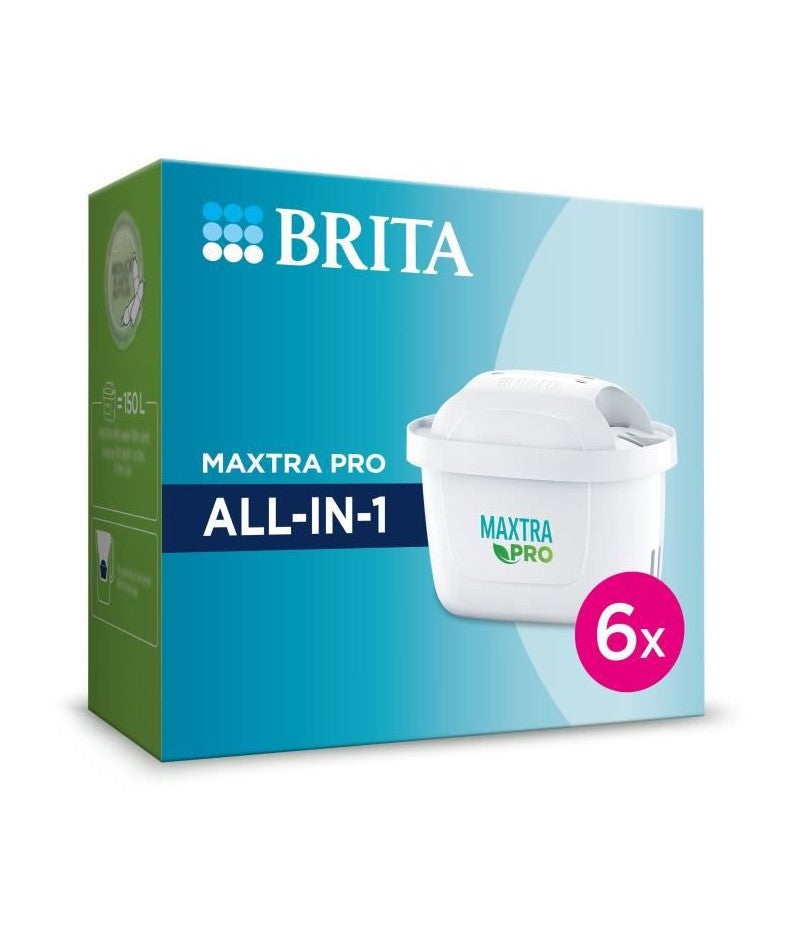 Pack 6 filtres a eau Brita1050417 maxtra pro allin1 Leroy Merlin