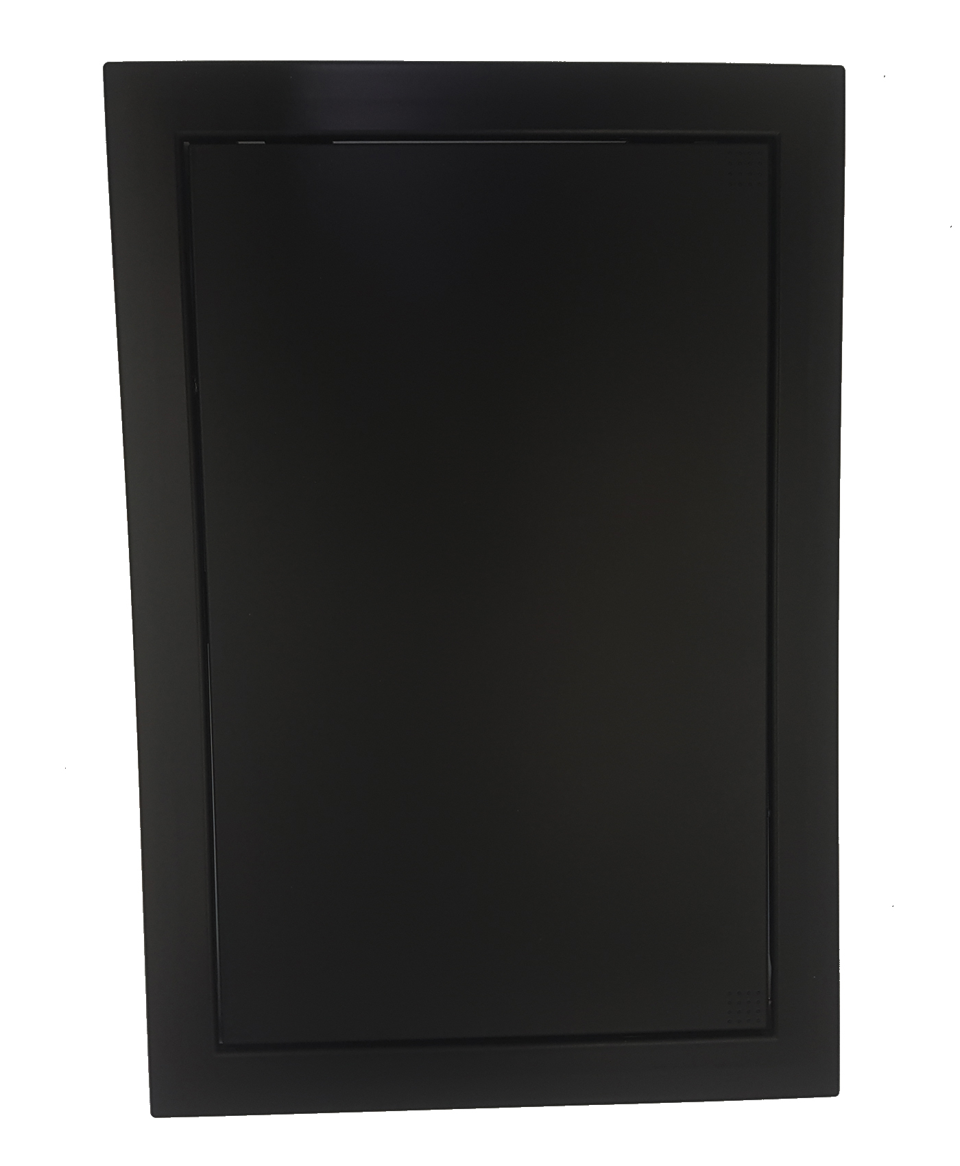 Tejas ocultas plásticas del acceso de la inspección del panel de la pintura del negro del frente de 350x350m m