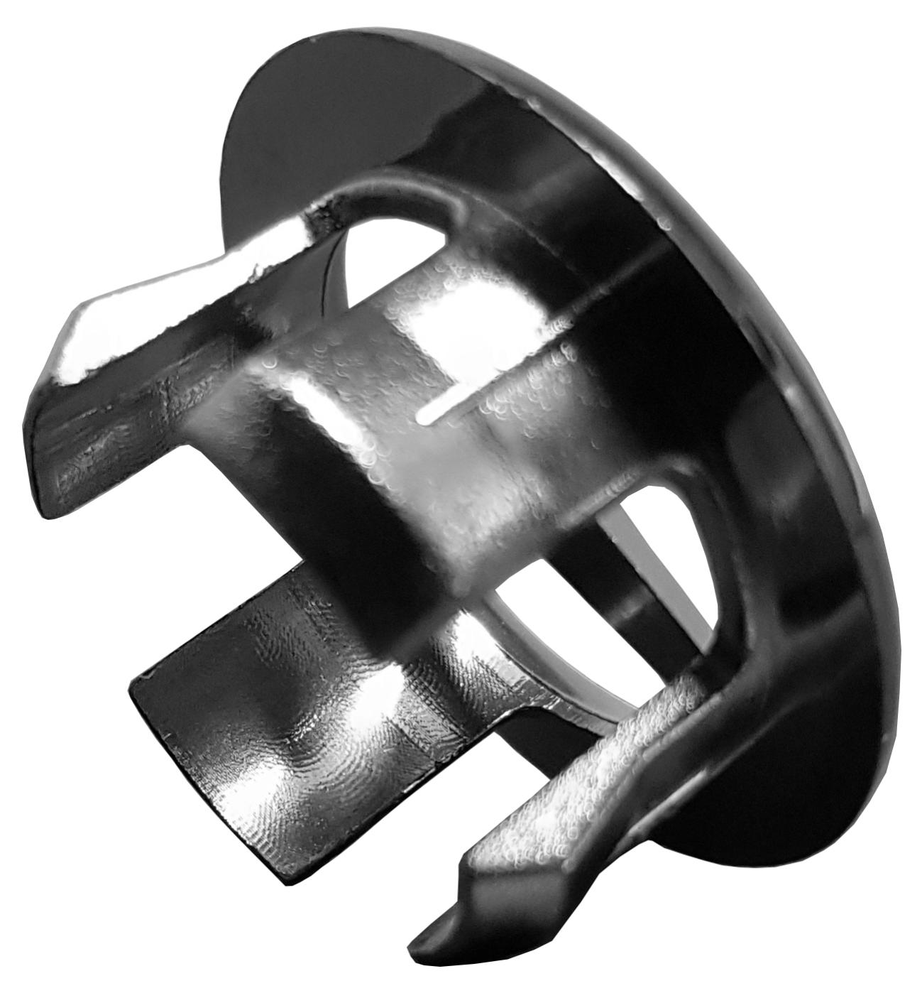 Coperture Cromate Per Troppopieno Lavandino - Confezione Da 2, Per Fori 22-24 Mm, Facili Da Installare