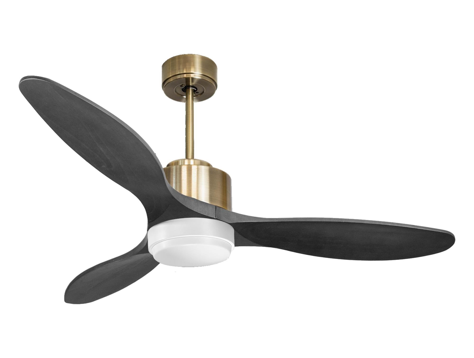 Dfiacn RGB Ventilador De Techo Con Luz Con Mando A Distancia APP, Niño Dormitorio Ceiling Fan With Light Reversible Seis Velocidades Regulable Lampara Ventilador Memoria Silencioso Timing Blanco