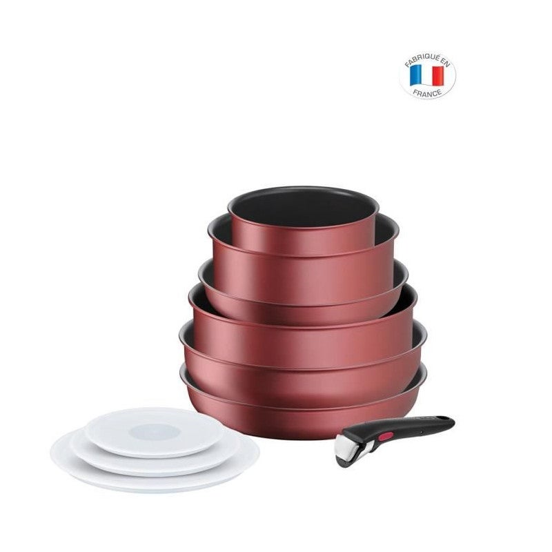 Set 8 pièces TEFAL Ingenio Daily Chef Rouge surprise L3989102 - Alger  Algérie