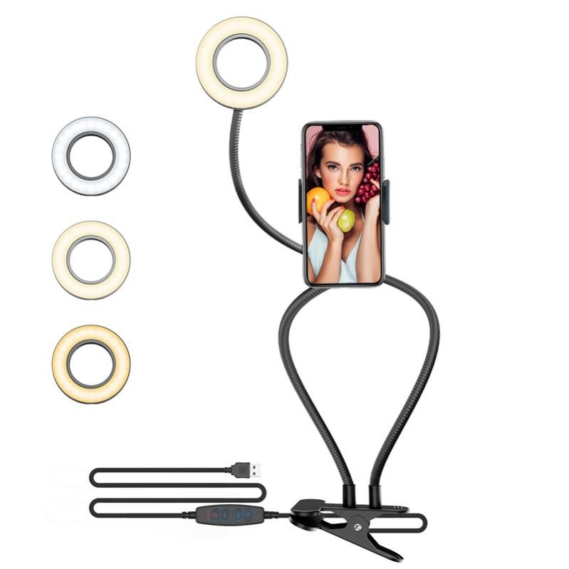 2 in 1 Clip Ring Light Selfie Anneau lumineux BlitzWolf BWSL6 3200