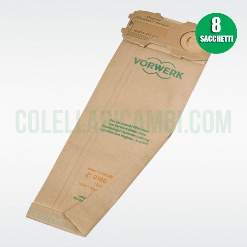 NAMAI - Set Di 24 Sacchetti Folletto VK 120/121/122, Ricambi - Foto 3