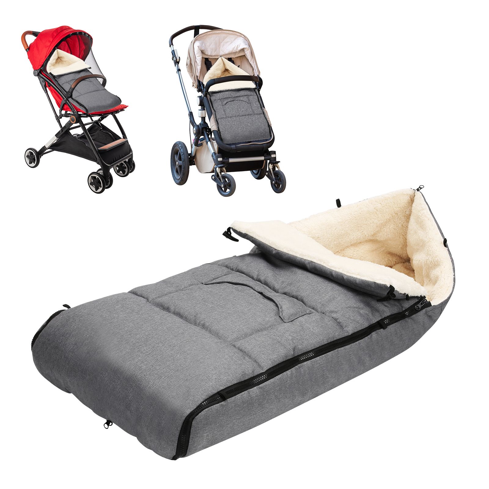 Housse shop hiver poussette