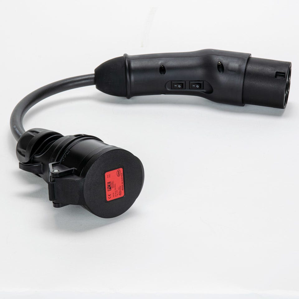 Mennekes - Câble de charge pour voiture électrique type 2 / type 1