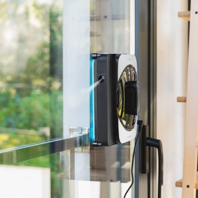 Cecotec Windroid 880 Spraywater Connected Window Cleaning Robot Black