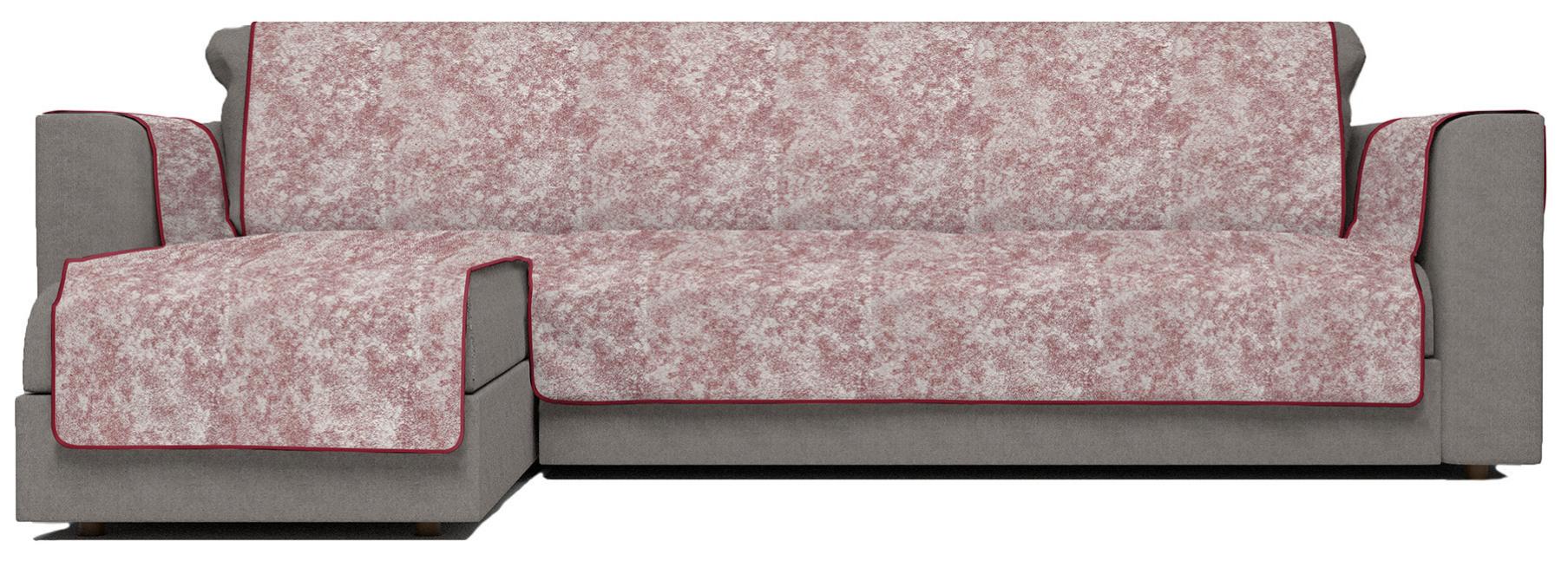 Copridivano Elasticizzato Per Penisola Destra – Morbidissimi Tritone 240-280 Cm, Tessuto Jacquard Con Elastico, Grigio