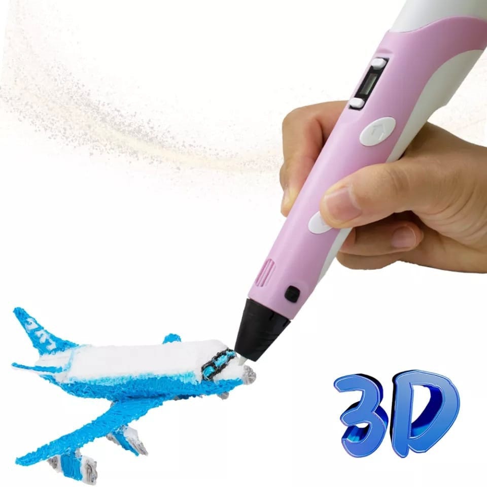 Penna 3D per bambini stampa fai da te matite LED stampante disegno Gel arti  mestieri giocattoli per bambini carino novità regalo vernice professionale  - AliExpress