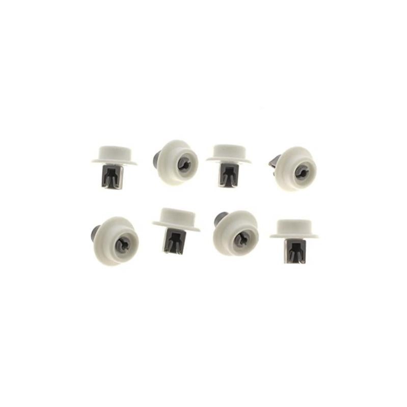 Sunbbingsp Pomello Doccia Vetro, 2 Pcs Pomello Doccia Acciaio inox