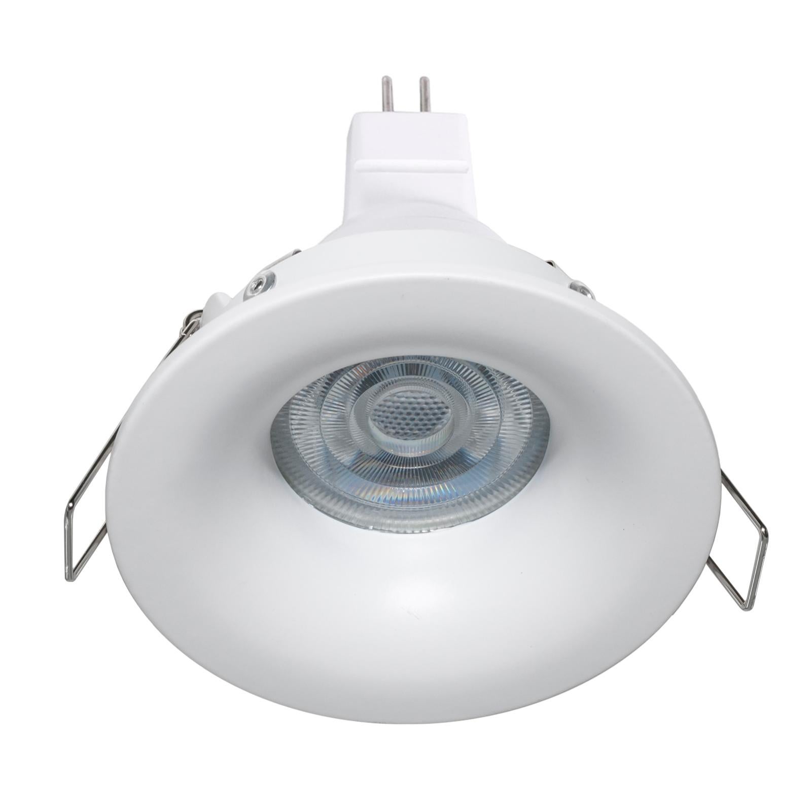 Faretto Da Incasso Soffitto Bagno Doccia - IP65 Impermeabile - LED GU10 - Nickel - Garanzia 5 Anni - Foto 7