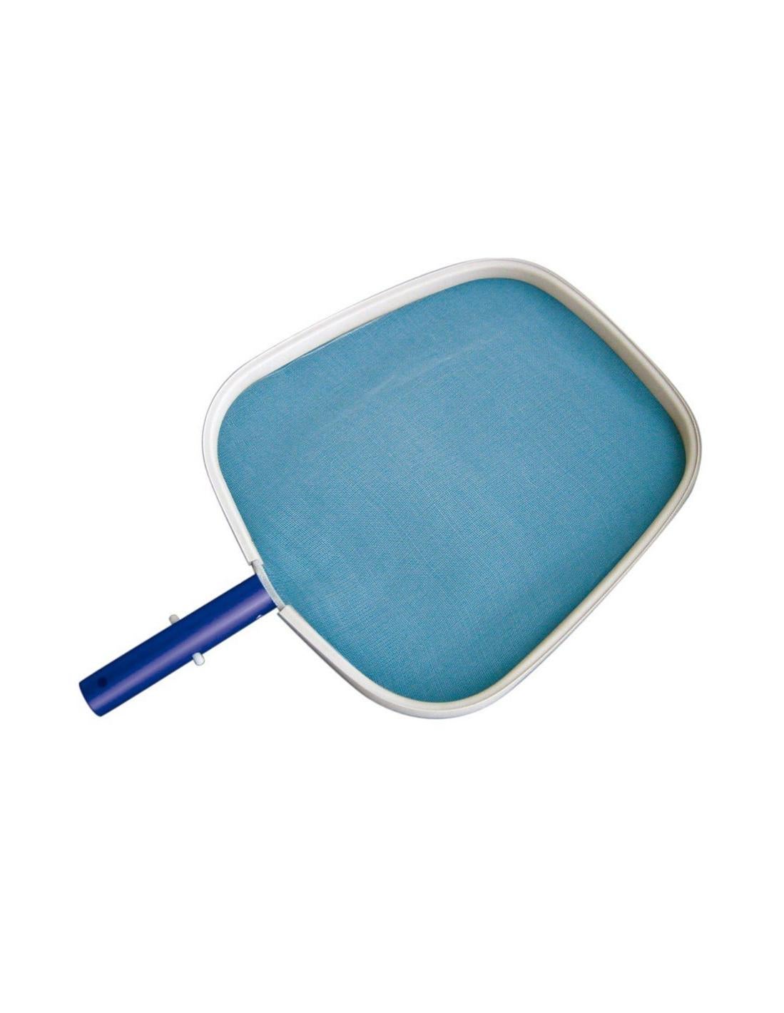 Épuisette Piscine Maille Fine 42x27cm - Pour Feuilles, Insectes & Débris | Cadre Bleu Résistant
