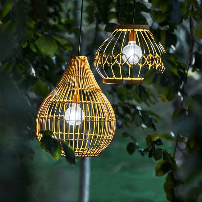 Lampe Solaire Exterieur Jardin - Suspension Luminaire Solaire