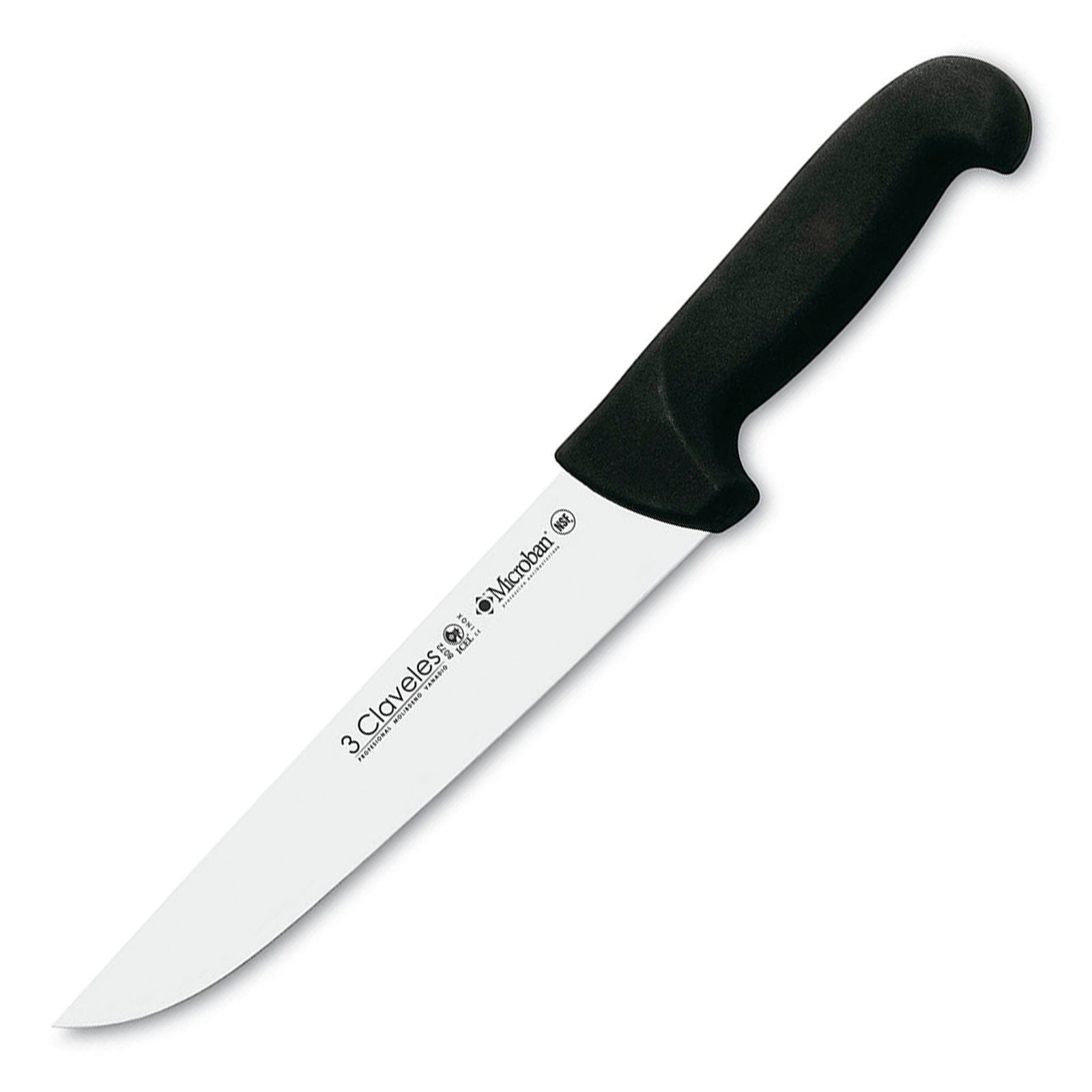 Cuchillo de Cocina 3 CLAVELES (Amarillo - Acero inoxidable - 24 cm - 9.5)