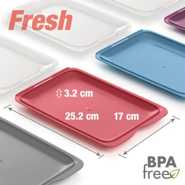 Tatay Fresh - Recipiente Porta Embutidos Y Alimentos Apilable. Color Gris  con Ofertas en Carrefour