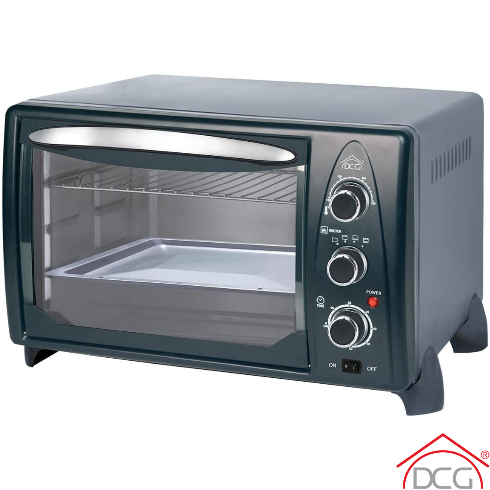 Dcg FORNETTO ELETTRICO FORNO MULTIFORNO con TIMER TERMOSTATO 9 Lt