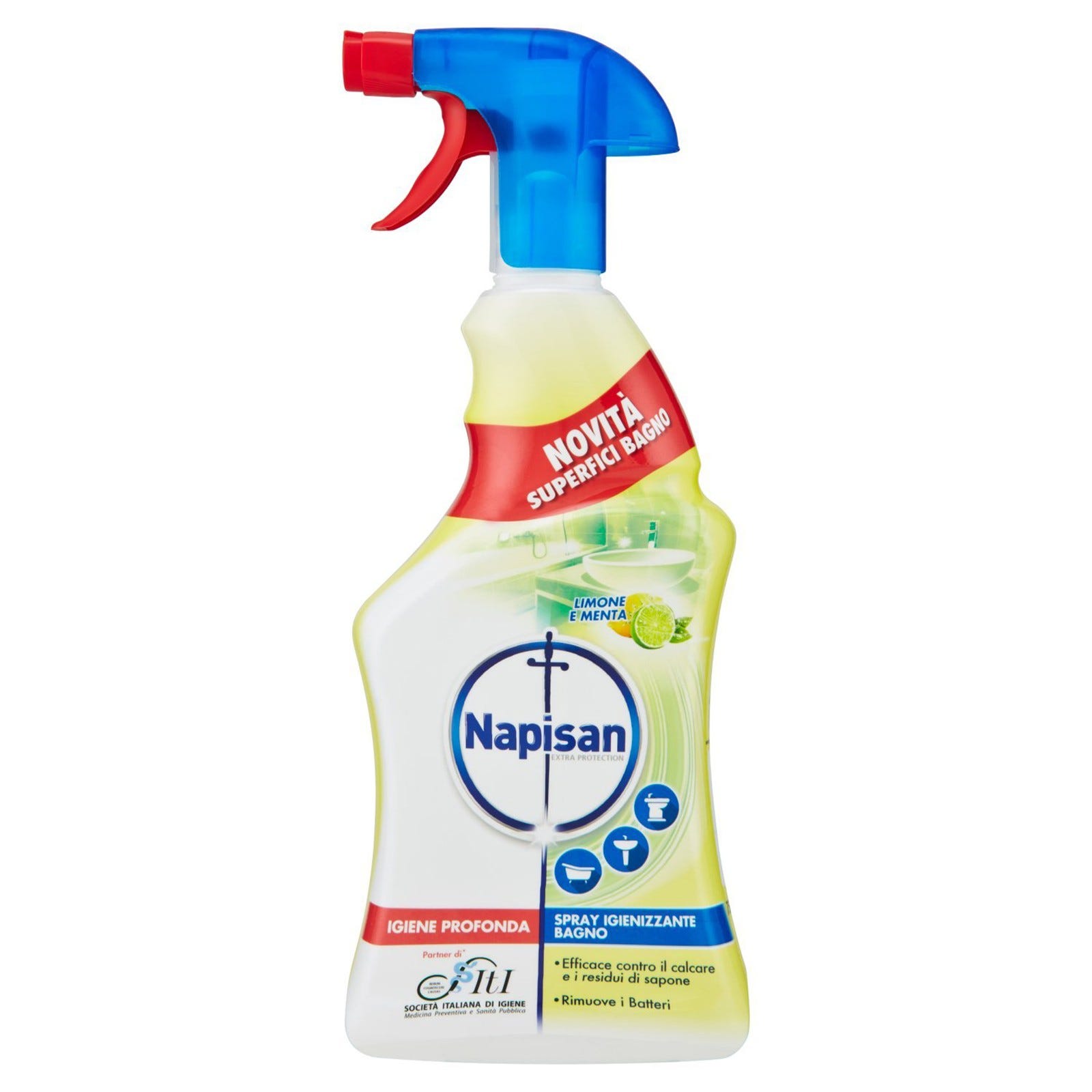 Napisan Spray Disinfettante Igienizzante Bagno Limone & Menta 750 ml
