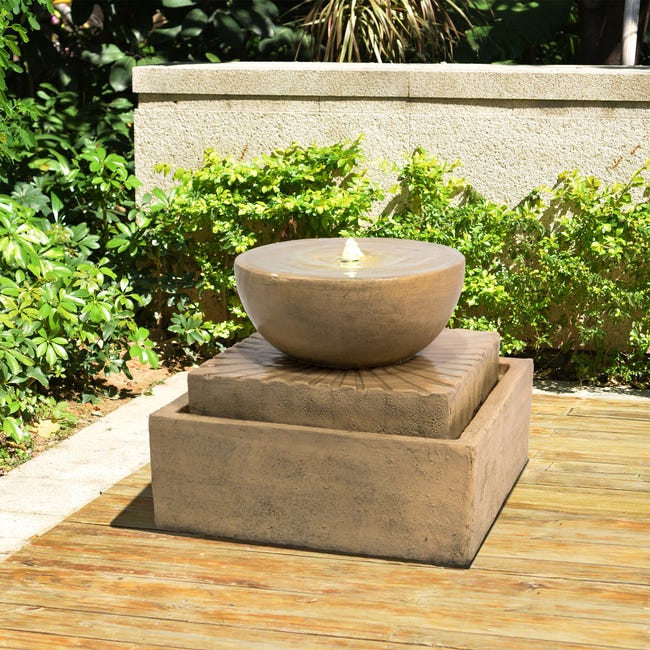 Bassin Fontaine de Jardin Moderne – Pause fontaine