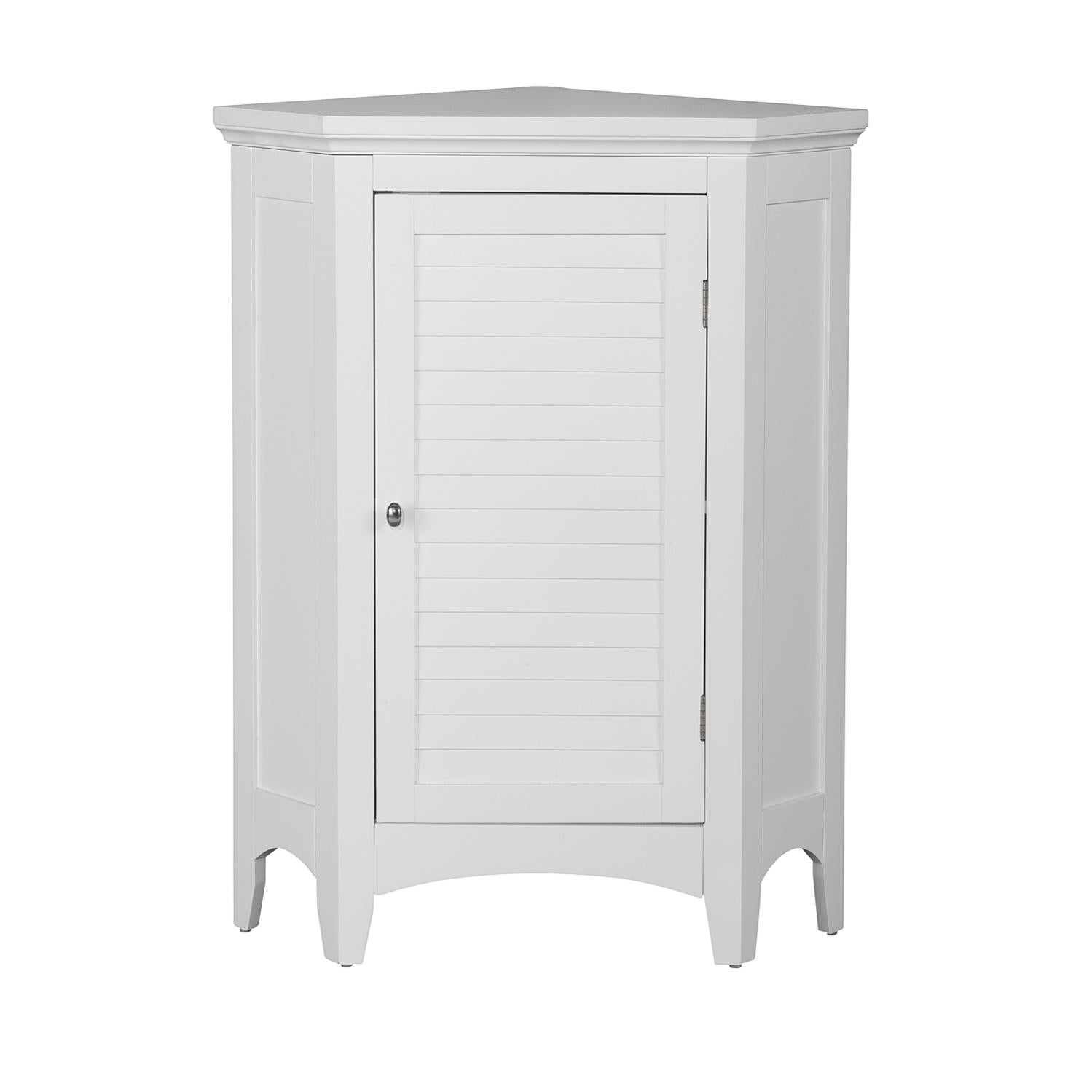 Teamson Home Stratford Mobile Bagno Con Specchio Bianco - 50,8x47x14 Cm, Legno Con Ripiano Regolabile
