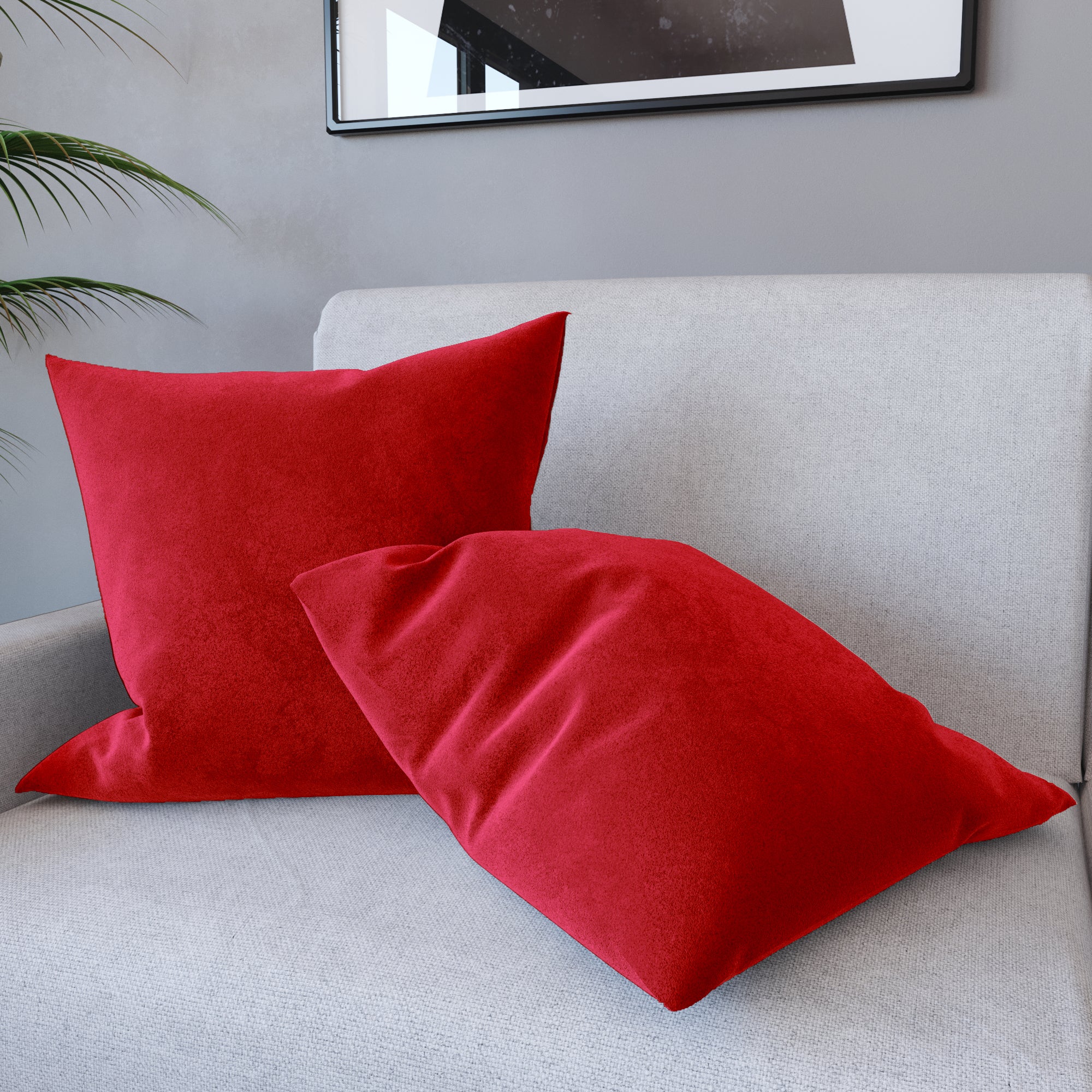 CUSCINO 50x50 cm Rosso - Smacrent