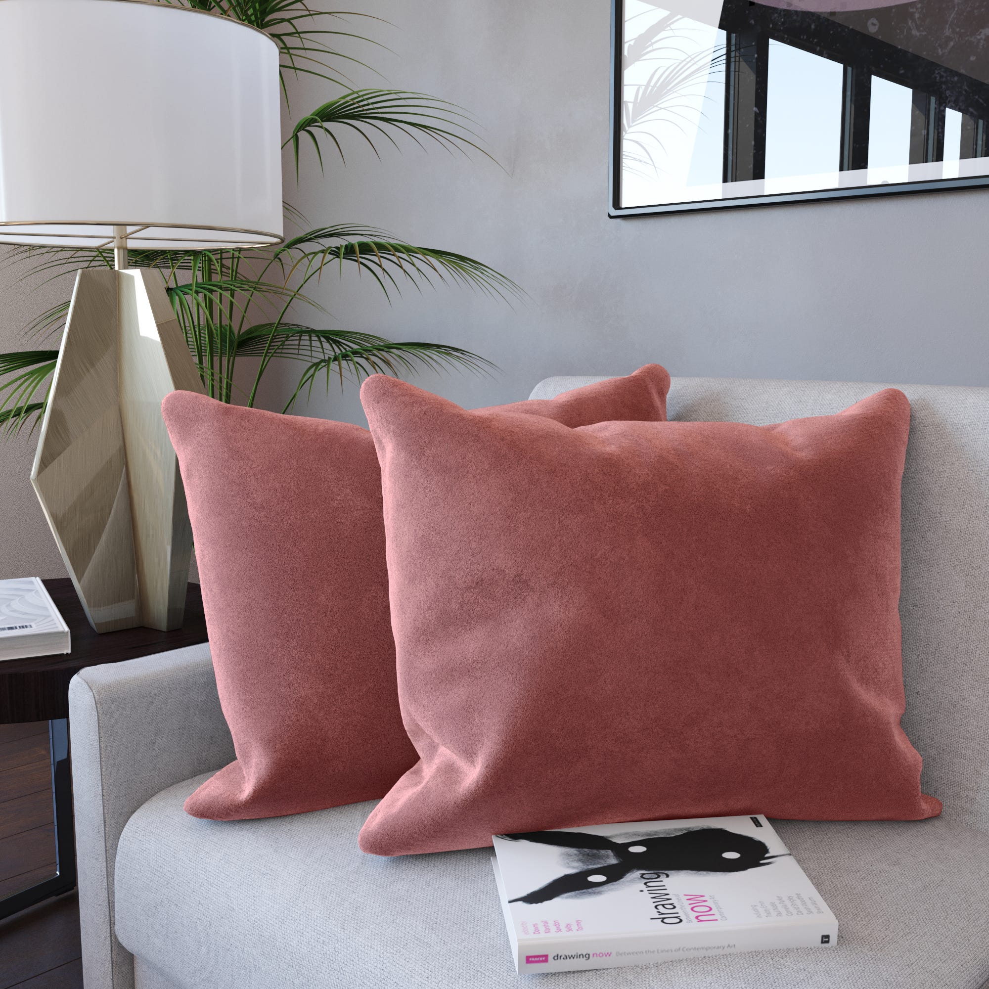 60x60 CM Fashion Soild Color rosa chiaro federa di lusso fodera per cuscino  in pelle scamosciata federa per cuscino del divano fodera per cuscino -  AliExpress