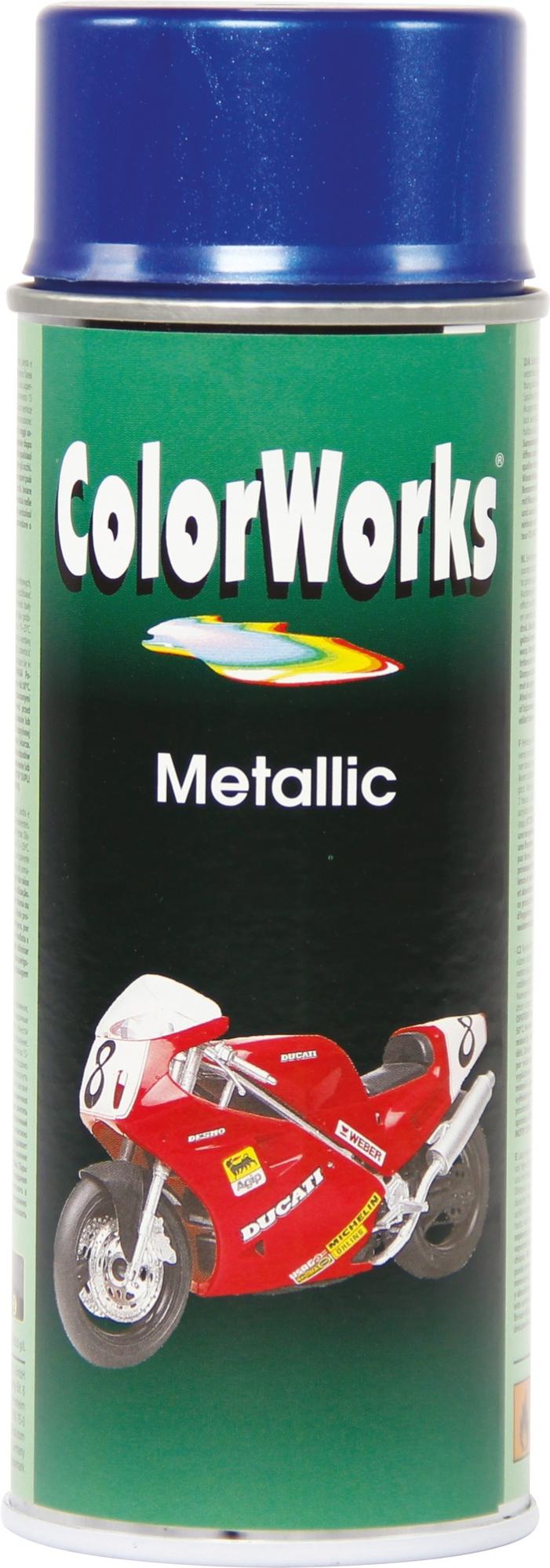 Peinture métallisée Colorworks Bleu Leroy Merlin