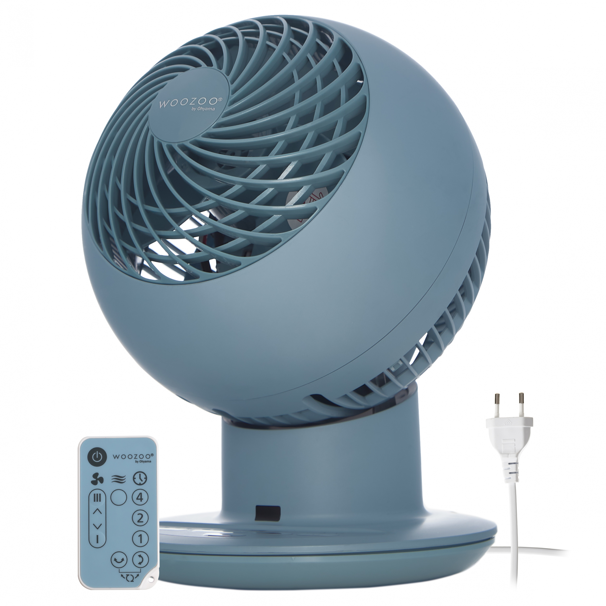 Woozoo, Ventilateur de table ultra puissant, silencieux & portable