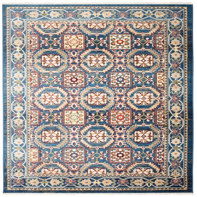 Tapiso tapis salon poils courts victoria rouge bleu noir beige ornemental  120x170 cm 38950 PRINT 1,20*1,70 VICTORIA - Conforama