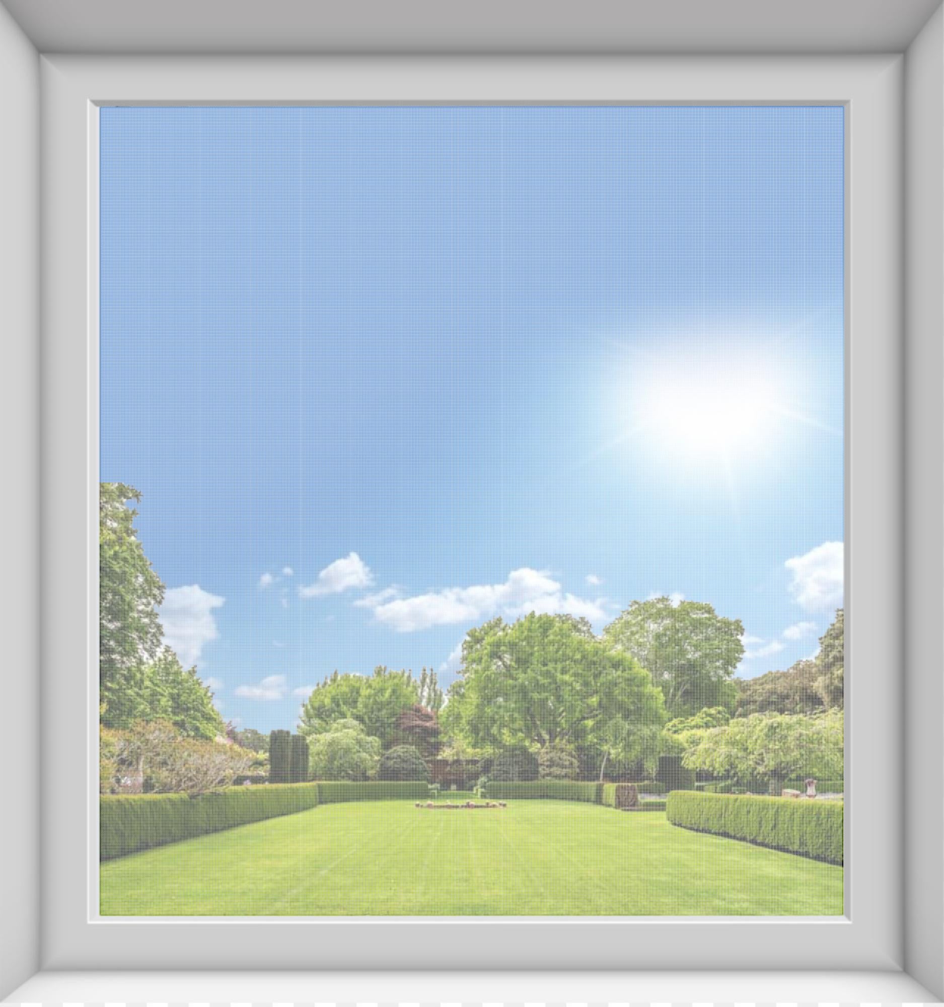 ZANZARIERA PER FINESTRE A Rete Con 4 Rotoli Di Nastro Autoadesivo Kit Con Z EUR 15,40 - IT - Foto 10