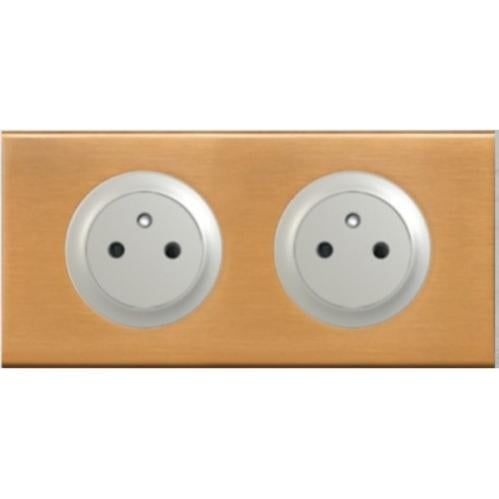 Prise électrique 2 Pôles Legrand Modèle Chambord - Neuf, Pour Installation Murale - Qualité Professionnelle