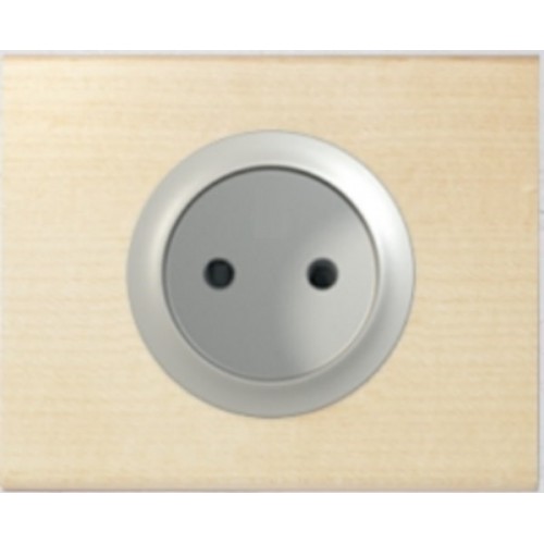 Prise de courant sans terre Céliane Erable Non Legrand Leroy Merlin