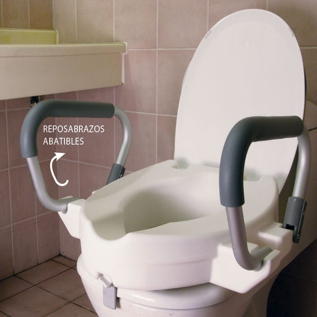 Elevador WC sin Tapa 10 cm  Alzador wc Baño Ortopédico — OrtoPrime